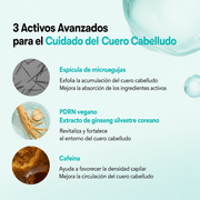 Sérum Capilar Con PDRN y Cafeína