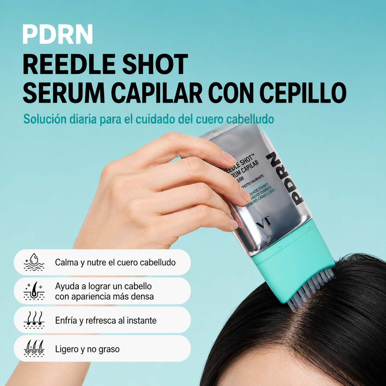 Sérum Capilar Con PDRN y Cafeína